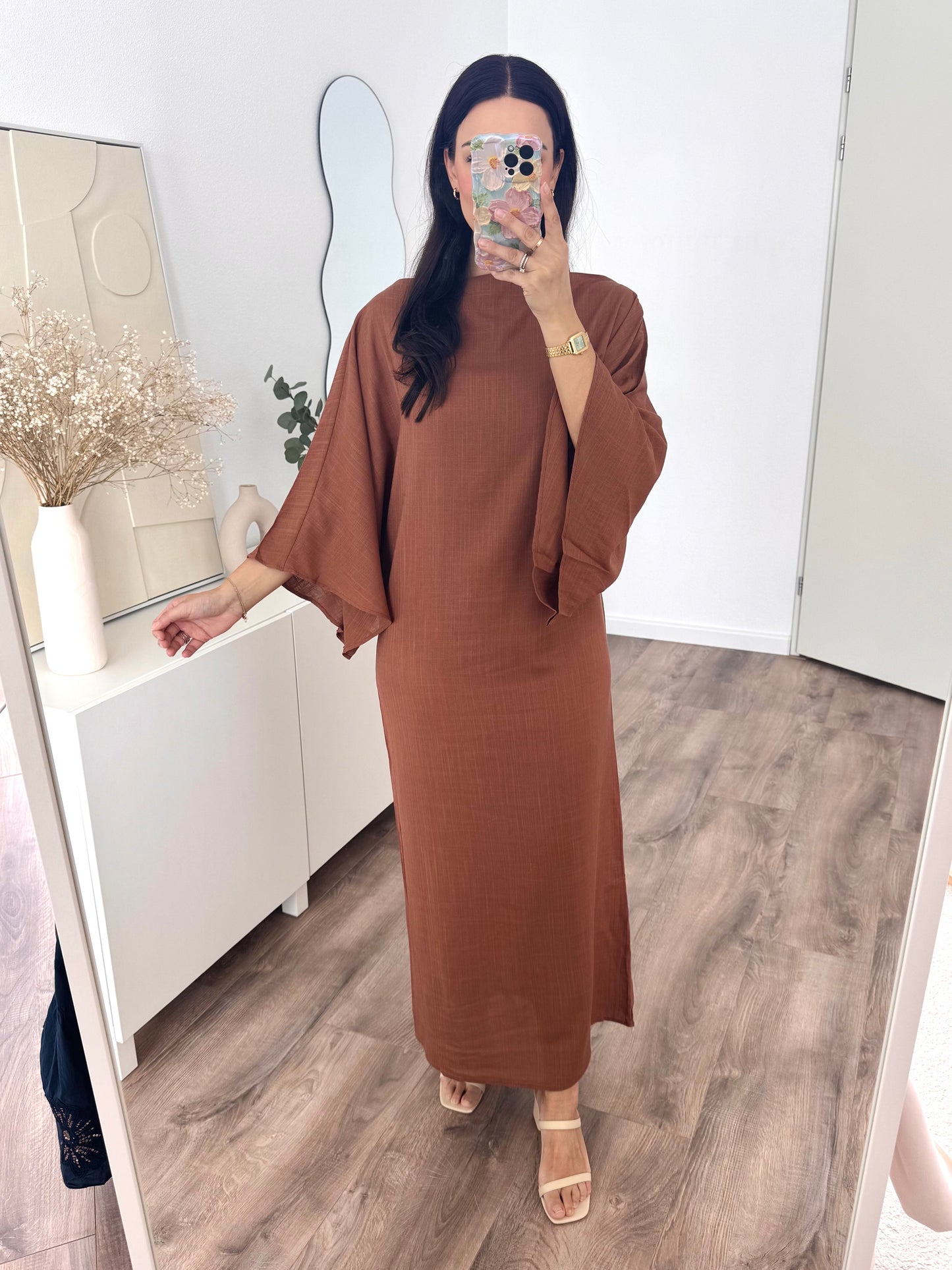 Canel linen blend dress