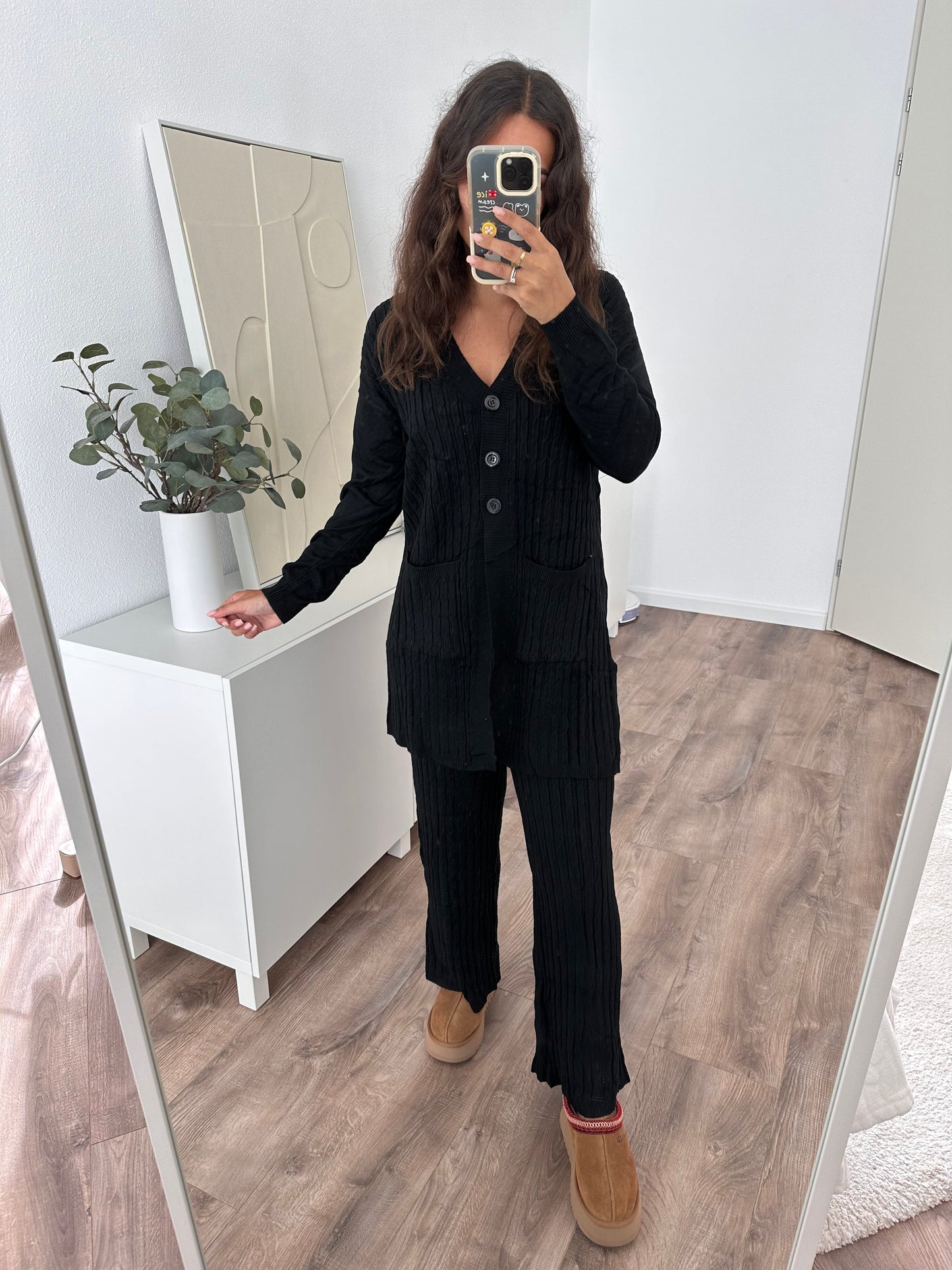 Kelly ribbed set - WOLFES