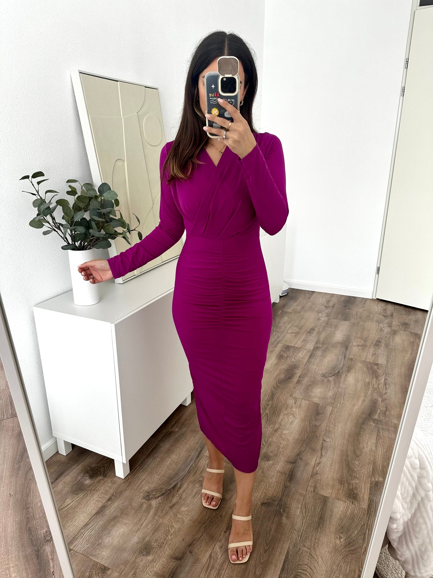 Chloe draped dress - WOLFES