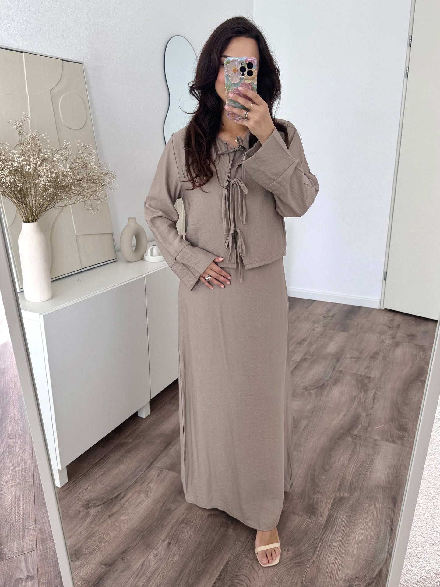 Elif dress-top set