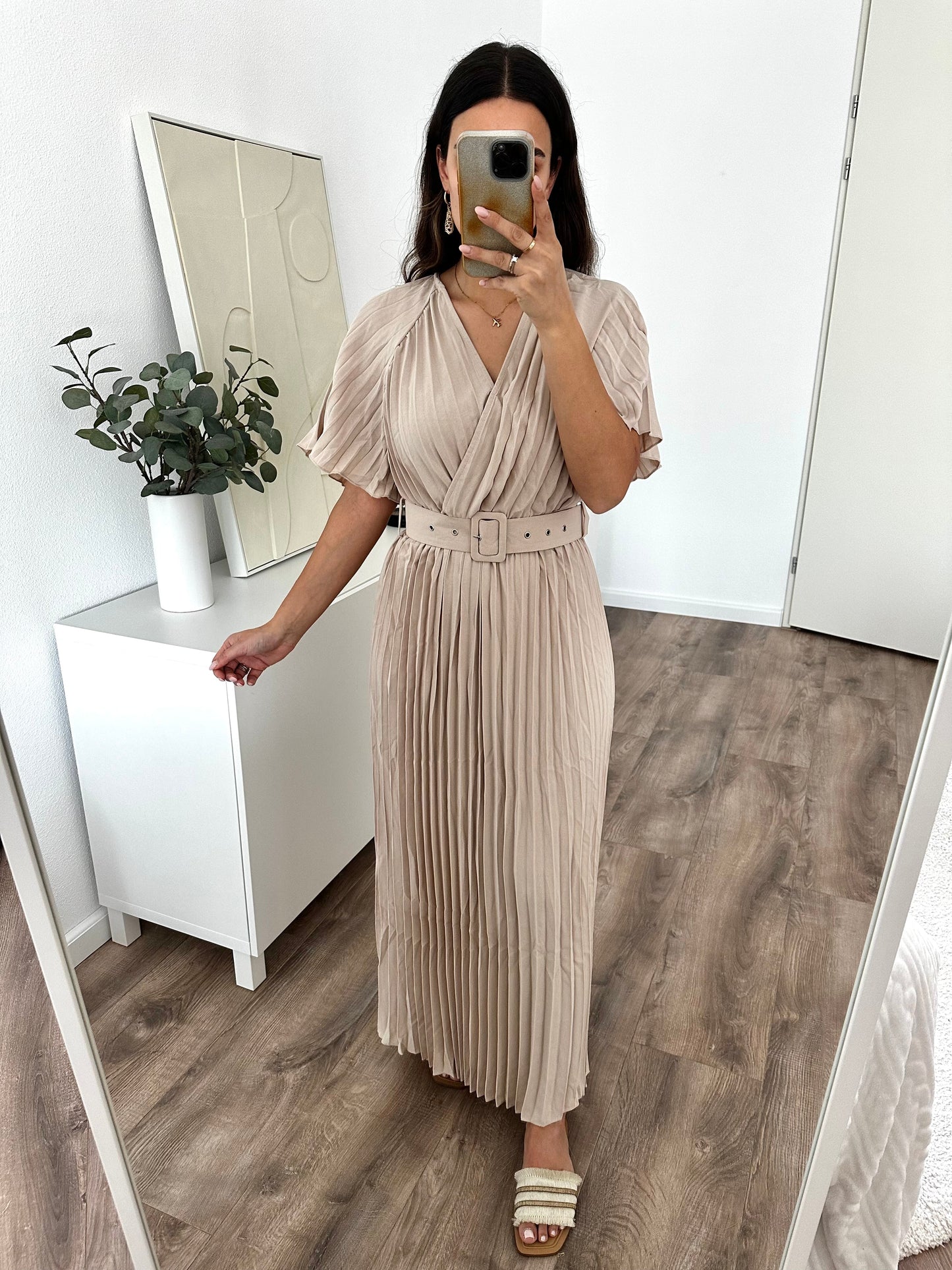 Elina plisse dress - WOLFES