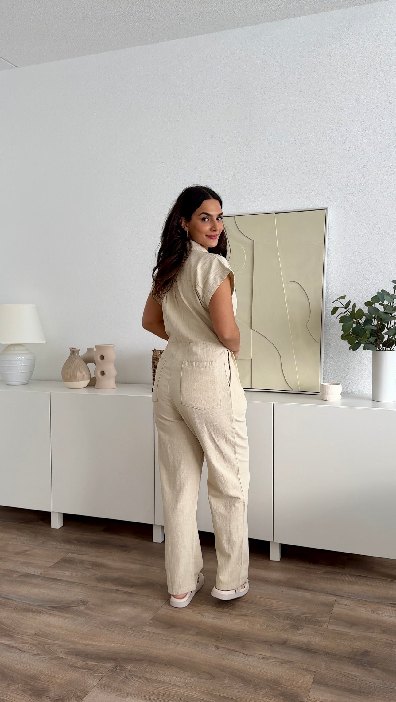 Freya linen jumpsuit