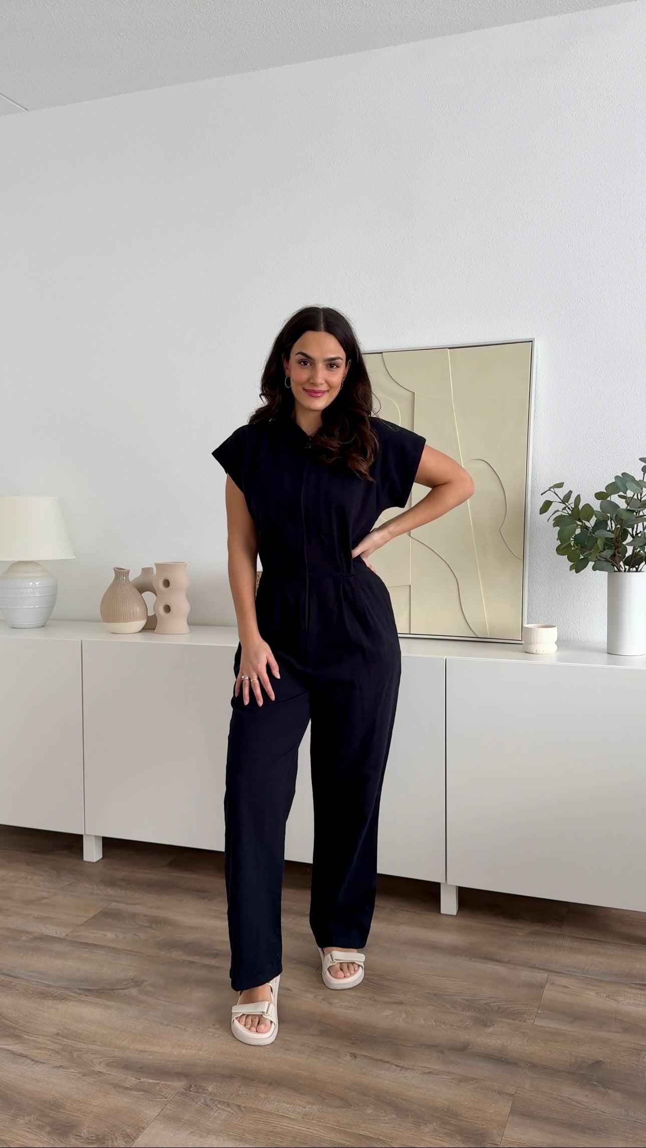 Freya linen jumpsuit