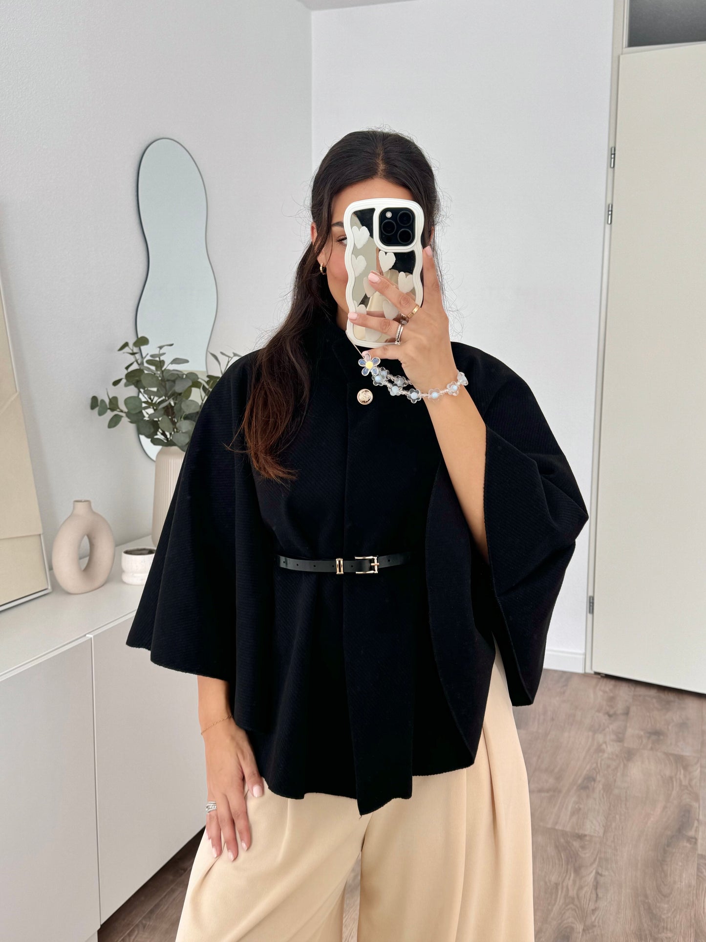 Maisy cape coat