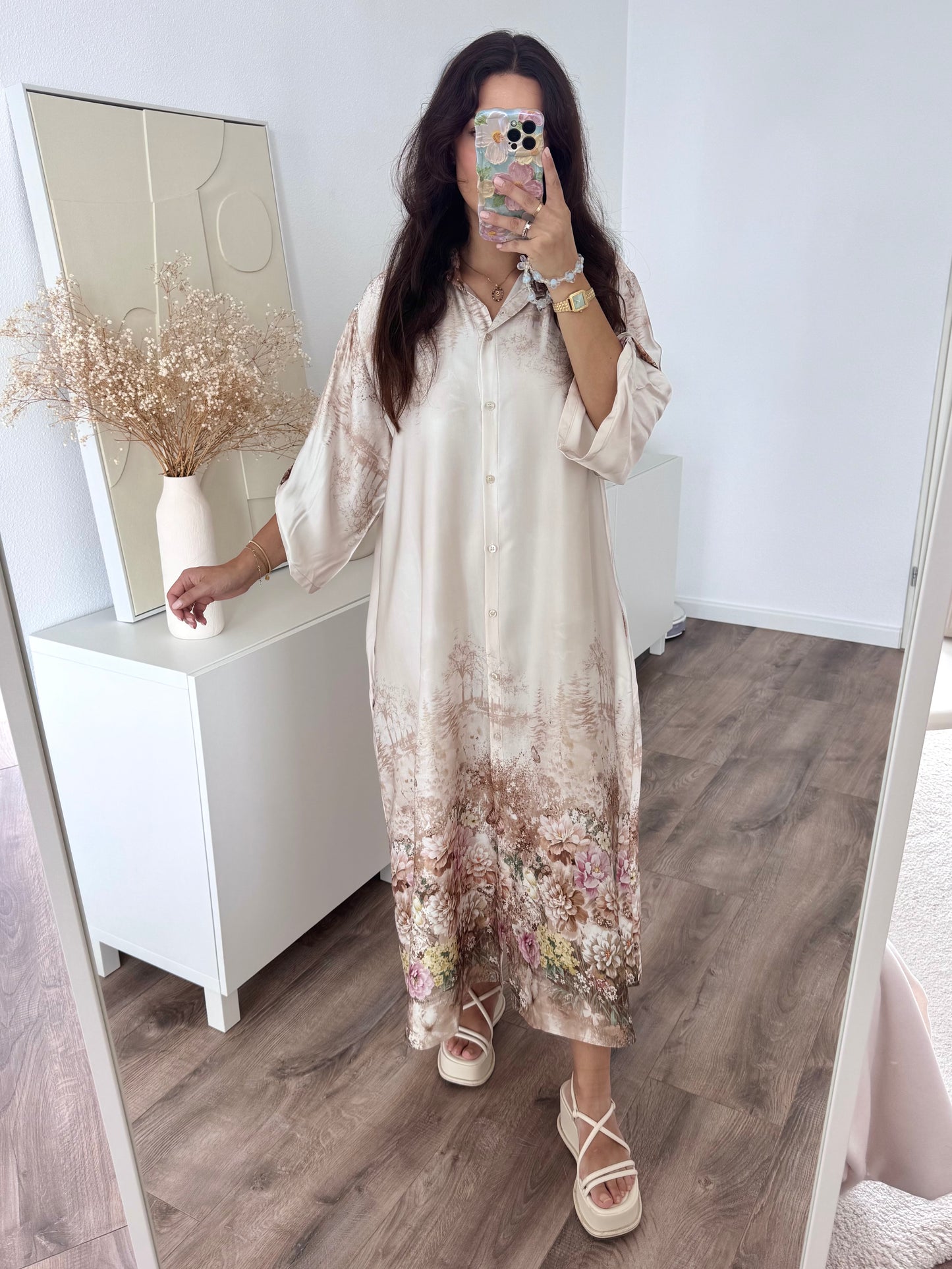 Robe rose