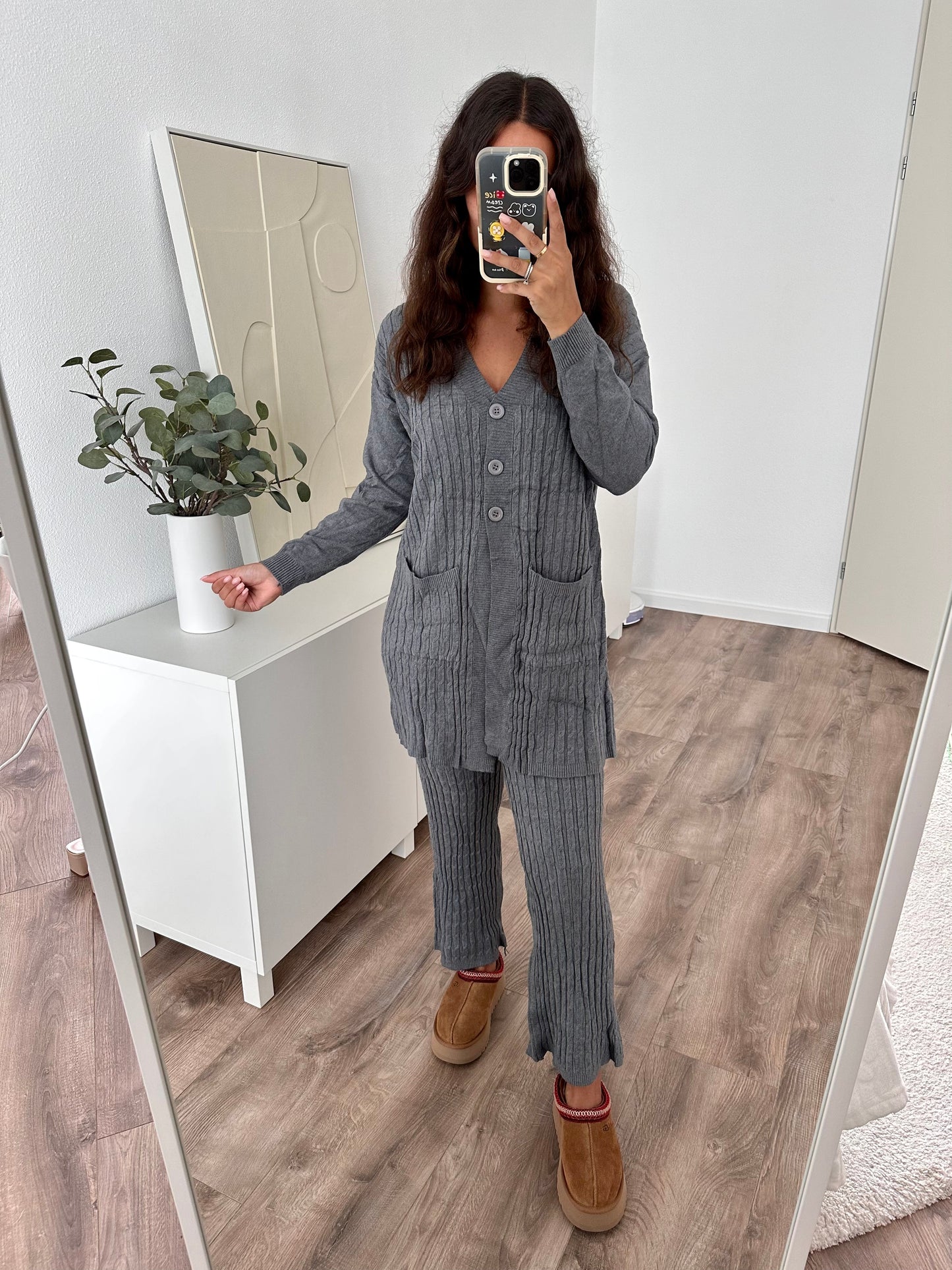 Kelly ribbed set - WOLFES