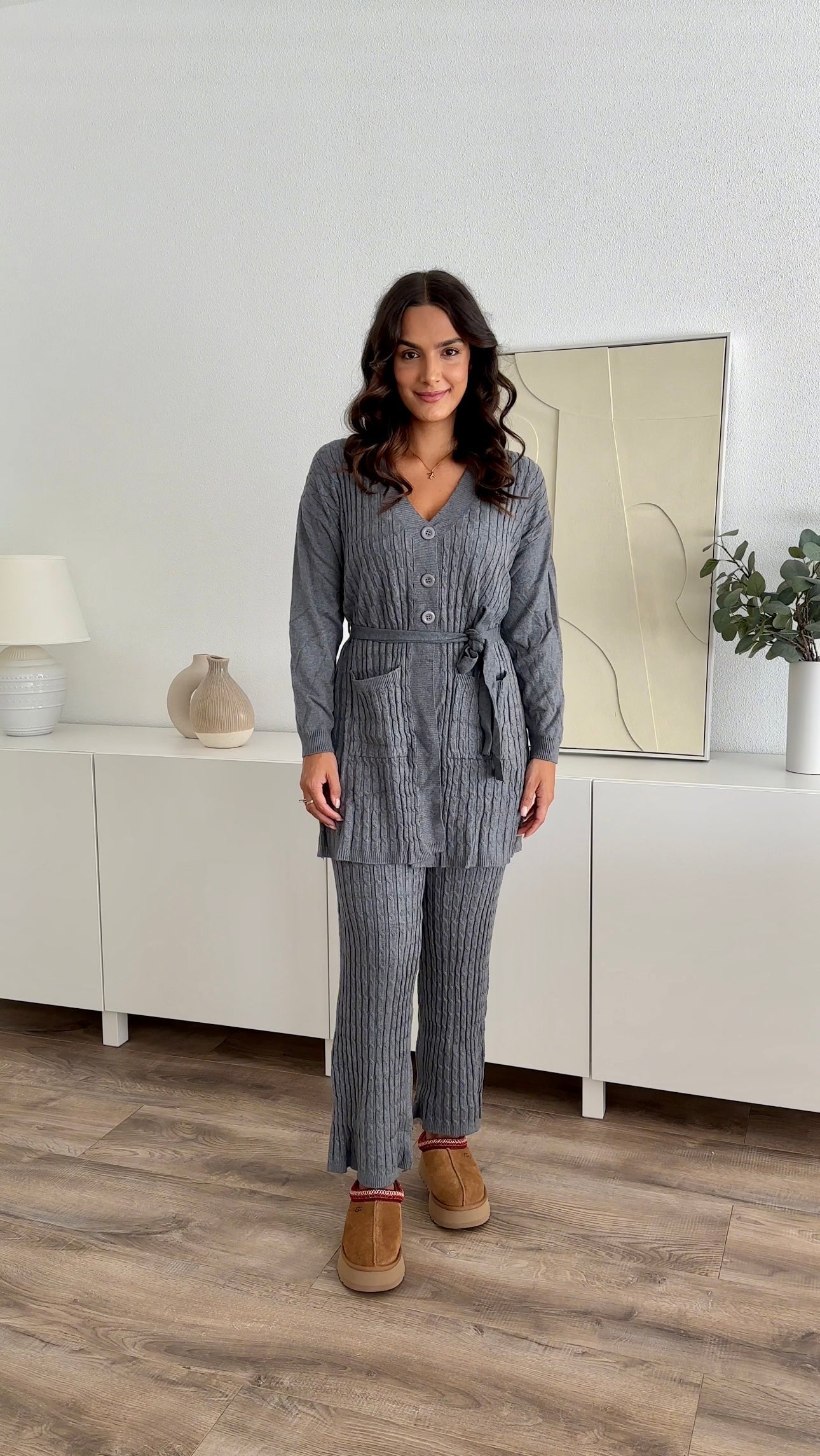 Kelly ribbed set - WOLFES