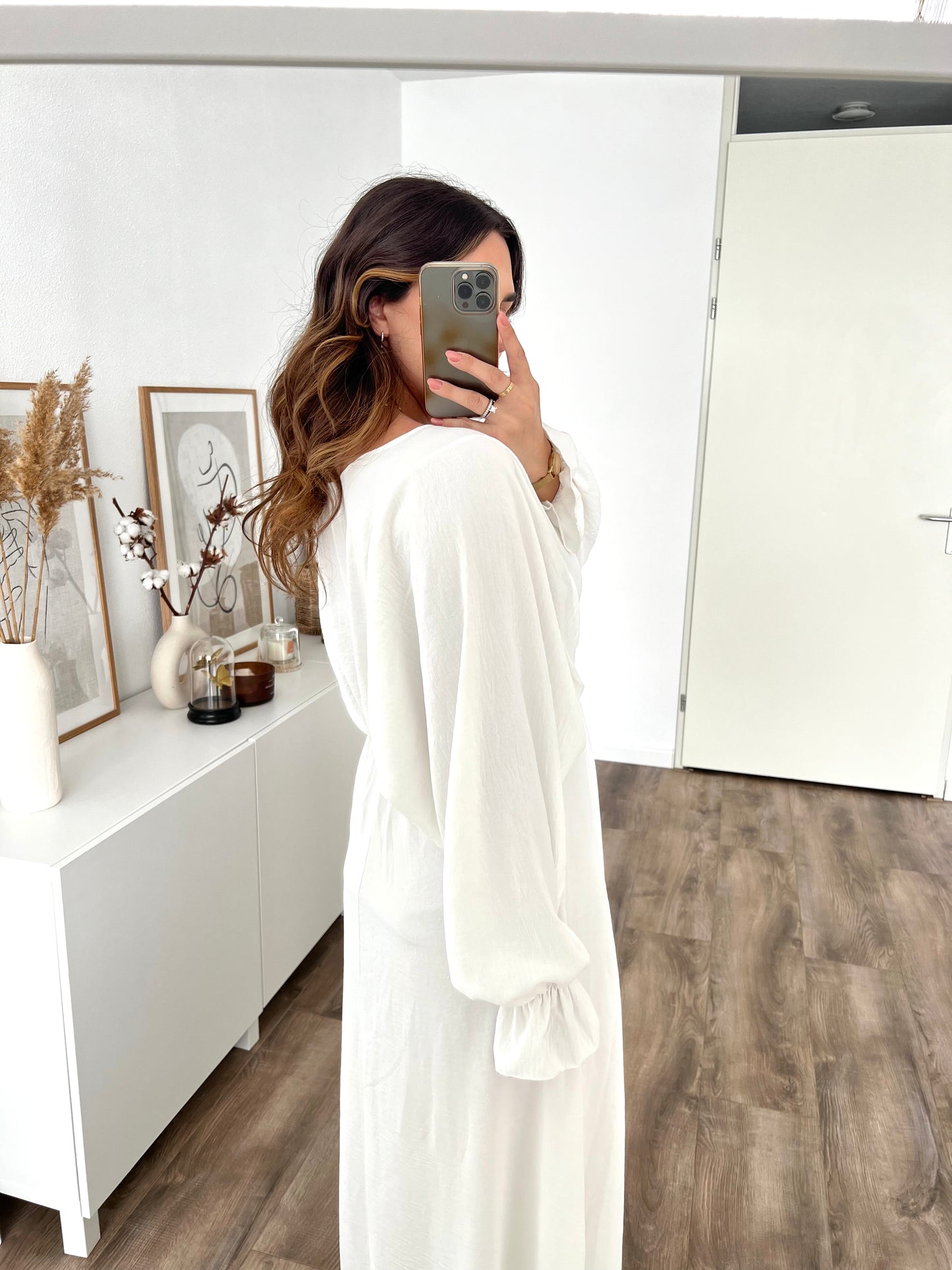 Fay V-neck dress - WOLFES