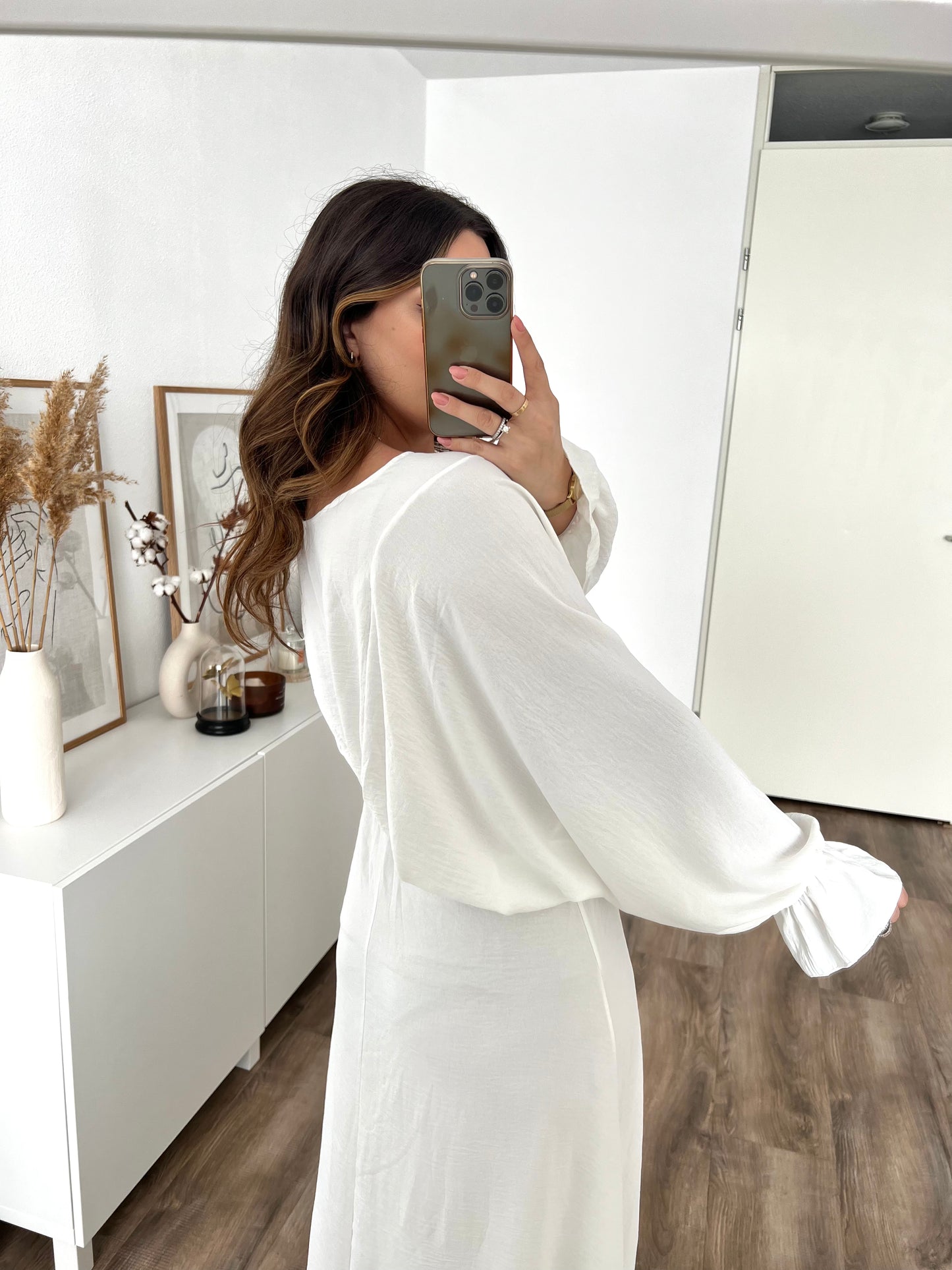 Fay V-neck dress - WOLFES