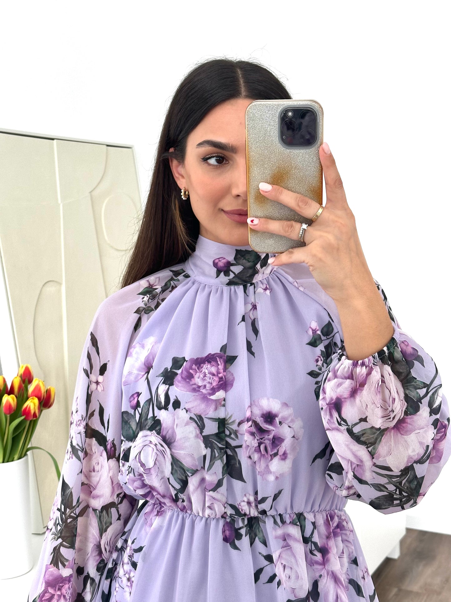 Jolie flower dress - WOLFES