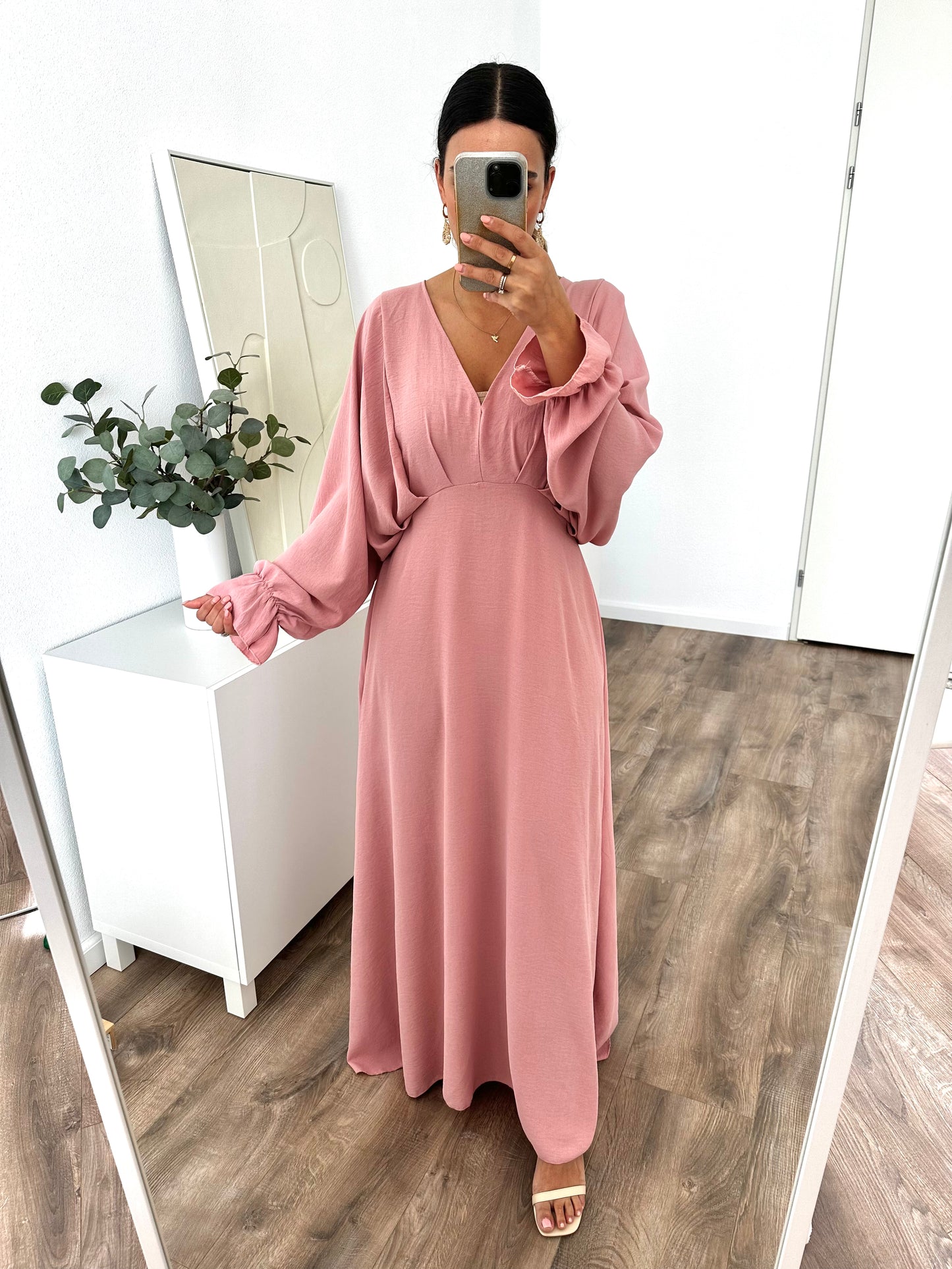 Fay V-neck dress - WOLFES