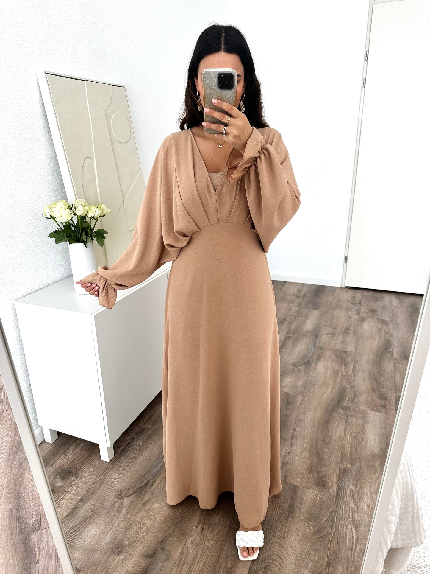 Fay V-neck dress - WOLFES