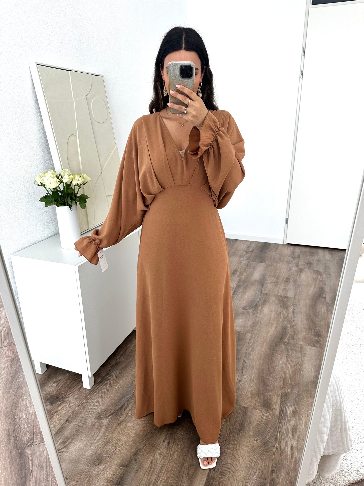 Fay V-neck dress - WOLFES