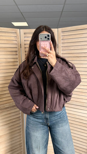 Ceren suede jacket
