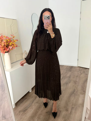 Kristel dress with glitters