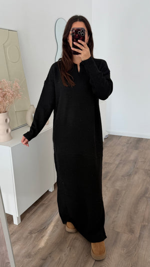 May wool blend knit dress