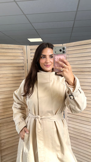 Serra cotton trenchcoat