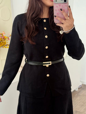Stella knit set with belt