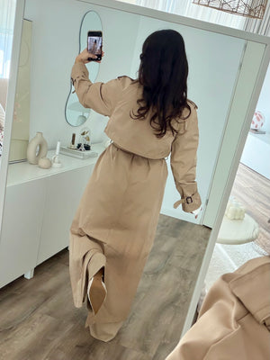 Mara long trenchcoat