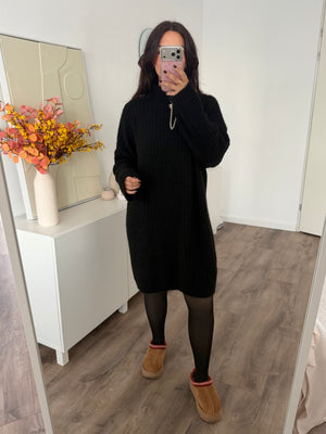 Doretta midi knit dress