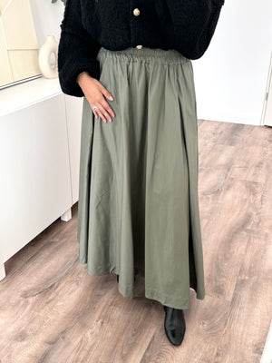 Lumine cotton skirt