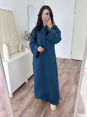 Leina cotton denim dress