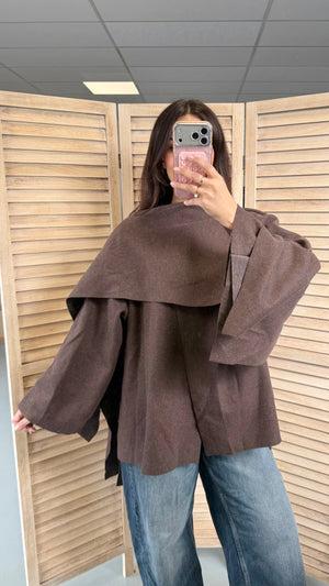 Aleyna coat with scarf