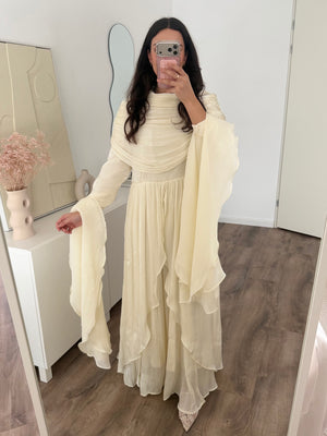 Delilah ruffle dress