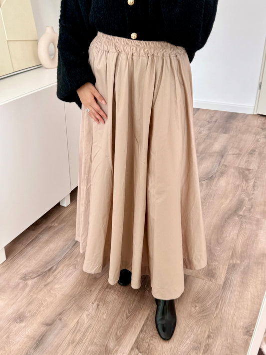 Lumine cotton skirt