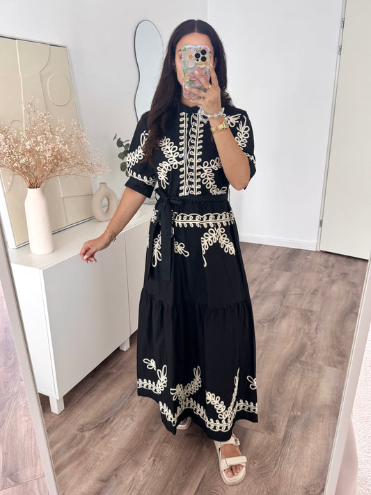 Likram cotton embroidery dress
