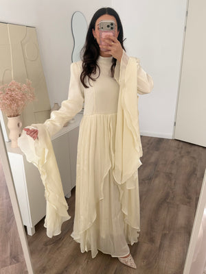 Delilah ruffle dress