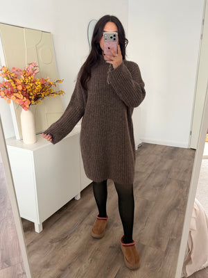 Doretta midi knit dress