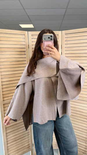 Aleyna coat with scarf