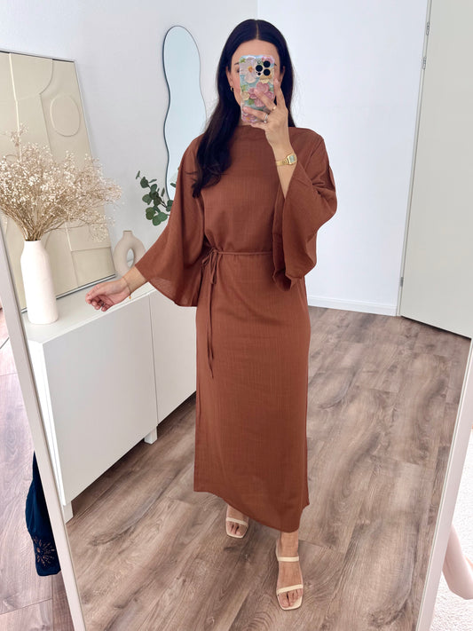 Canel linen blend dress