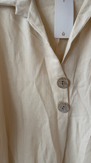 Julia button dress