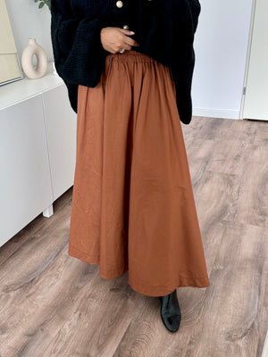 Lumine cotton skirt
