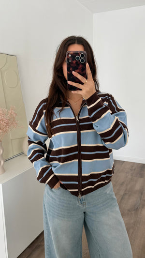 Leni sweater with zipper