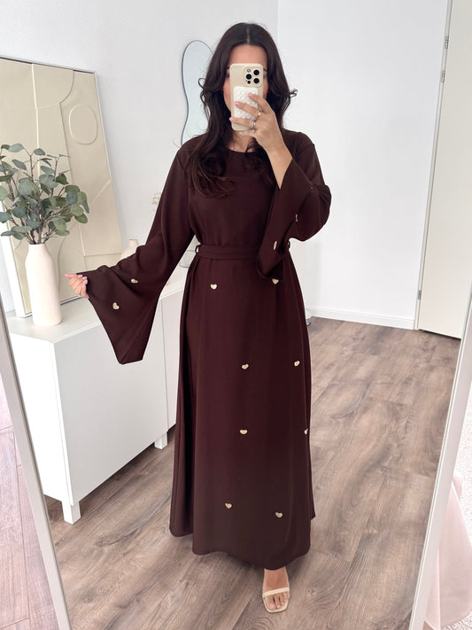 Janan heart abaya