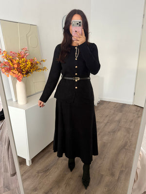 Stella knit set with belt