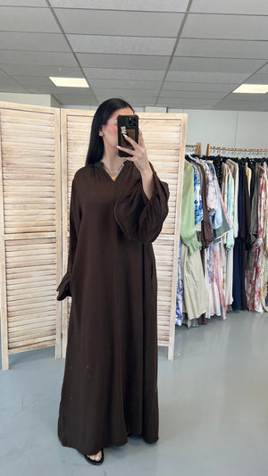 Alara ruffle sleeve dress