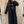 Narin long knit vest with gold buttons